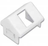 Siemon Placa para Pared CTE-MXA-01-02, 1 Puerto, 1 Pieza, Blanco