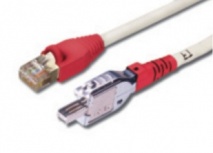 Siemon Cable Patch Cat5e FTP TERA Macho - RJ-45 Macho, 3 Metros, Blanco