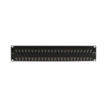 Siemon Panel de Parcheo UltraMAX Cat5e, 48 Puertos Precargados, 2U, Negro