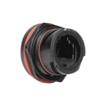 Siemon Jack de Red Cat6 UTP, RJ-45, Negro