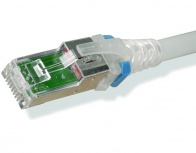 Siemon Cable Patch Cat6a S/FTP Blindado RJ-45 Macho - RJ-45 Macho, 2.1 Metros, Blanco