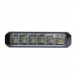 SIGNALPRO Luz Auxiliar LED para Interior/Exterior SP18RWA, Rojo/Ámbar Claro
