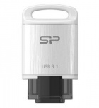 Memoria USB Silicon C10, 64GB, USB-C 3.0, Blanco