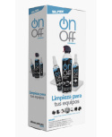 Silimex Kit Limpiador de Pantallas, incluye Aire Comprimido 660ml +Limpiador Líquido 250ml + 2 Microfibras