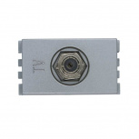 Simon Toma Coaxial 25476-33, 1 Puerto, Alumino