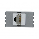 Simon Toma Informática 25483-33, 1 Puerto Cat 6, Aluminio
