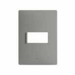 Simon Placa de Pared 2600611-035, 1 Puerto, Plomo