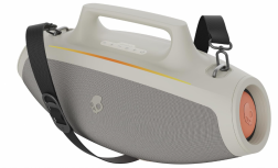 Skullcandy Bocina Portátil Barrel Boombox, Bluetooth, Inalámbrico, USB-A/USB-C, 60W, Crema - Resistente a Polvo/Agua