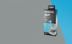 Skullcandy Audífonos Intrauriculares con Micrófono Dime, Inalámbrico, Bluetooth, Micro USB, Gris/Azul - Imagen adicional 6