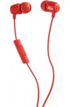 Skullcandy Audífonos Intrauriculares con Micrófono Jib, Alámbrico, 90cm, USB-C, Rojo