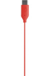 Skullcandy Audífonos Intrauriculares con Micrófono Jib, Alámbrico, 90cm, USB-C, Rojo - Imagen adicional 2