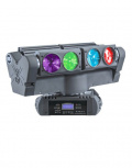 SL Prolight Proyector de Luz Beam Spider Eight 4, 4 LED CREE de 80W, RGB