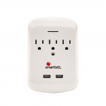 Smartbitt Supresor de Picos SBSS425J-3, 3 Salidas, 2 Puertos USB, 425 Joules