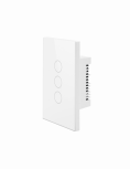 SmartHome by Epcom Interruptor de Luz Inteligente SHS413WWH, 3 Botones, Wi-Fi, Blanco