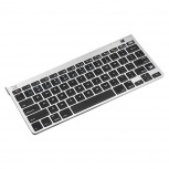 Teclado SMK-Link Blu-Link, Inalámbrico, Bluetooth, Blanco/Negro (Inglés)