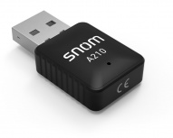 Snom Adaptador de Red USB A210, Inalámbrico, 433Mbit/s, Doble Banda 2.4/5 GHz