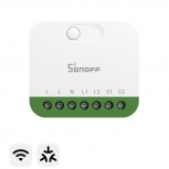 Sonoff Interruptor de Luz Inteligente MINI-2GS, Wi-Fi, Blanco