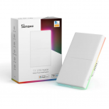 Sonoff Interruptor de Luz Inteligente T5-2C-120, 2 Canales, Wi-Fi, Blanco