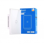 Sonoff Interruptor de Luz Inteligente T5-2C-120, 1 Canal, Wi-Fi, Blanco