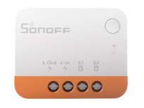 Sonoff Interruptor de Luz Inteligente ZBMINIL2, 1 Botones, ZigBee, Blanco