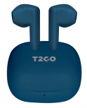 Sonum Audífonos Intrauriculares con Micrófono T2GO, Inalámbrico, Bluetooth, Azul