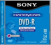 Sony Disco Vírgen para DVD, Mini DVD-R, 1.4GB, 1 Disco (DMR30L1H)