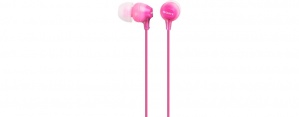 Sony Audífonos MDR-EX15LP, Alámbrico, 1.2 Metros, Rosa - Imagen adicional 1