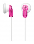 Sony Audífonos MDR-E9LP, Alámbrico, 1.2 Metros, Rosa/Blanco