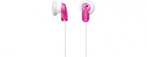 Sony Audífonos MDR-E9LP, Alámbrico, 1.2 Metros, Rosa/Blanco - Imagen adicional 1