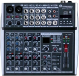 Soundtrack Mezcladora MX-1002U, 10 Canales, USB, Negro