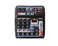 Soundtrack Mezcladora MX-604DSP, 6 Canales, USB, Negro