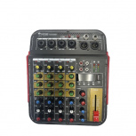 Soundtrack Mezcladora Pasiva MX-606DSP, 6 Canales, Bluetooth/XLR/USB, 48V