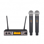 Soundtrack Kit Micrófono STW-23HU2, Inalámbrico, XLR, Negro