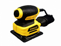 Stanley Lijadora Orbital 1/4 de Hoja STEL401-B3, Amarillo/Negro