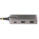 StarTech.com Docking Station 104B-USBC-MULTIPORT USB 3.2 C, 1x USB 3.2, 2x USB 2.0, 1x HDMI, Gris - Imagen adicional 3
