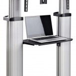 StarTech.com Soporte de Piso 1110C-MOBILE-TV-CART para Pantalla 60" - 100", hasta 100kg - Imagen adicional 9