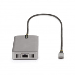 StarTech.com Hub USB-C Macho, 2x HDMI, 2x DisplayPort, 3x USB-A, 1x USB-C, 1x RJ-45, Gris - Imagen adicional 4