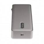 StarTech.com Docking Station 129N-USBC-KVM-DOCK USB-C, 2x USB 3.0, 3x USB-C, 2x USB 2.0, 2x DisplayPort, 1x RJ-45, Gris - Imagen adicional 4