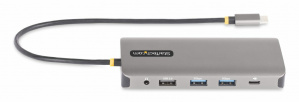StarTech.com Docking Station 154B-USBC-MULTIPORT USB-C, 1 x USB-C 3.0, 1 x USB-A 3.0, 2 x USB-A 2.0, 1 x HDMI, 2 x DisplayPort, 1 x RJ-45, 1 x 3.5mm, MicroSD/SD - Imagen adicional 3