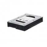 StarTech.com Adaptador de Disco Duro de 2.5" a 3.5", SATA/SAS, Negro/Plata