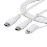 StarTech.com Cable USB-C Macho - Lightning Macho, 2 Metros