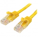 StarTech.com Cable Patch Cat5 UTP sin Enganches RJ-45 Macho - RJ-45 Macho, 50cm, Amarillo