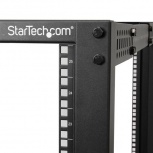 StarTech.com Rack de Marco Abierto con Profundidad Ajustable de 4 Columnas, 25U, con Ruedas - Imagen adicional 1