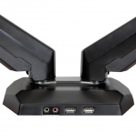 StarTech.com Soporte con Hub USB de 2 Puertos para 2 Monitores 12''-30'', max. 8KGs