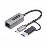 StarTech.com Adaptador de Red USB C21GA, Alámbrico, 5.000Mbit/s