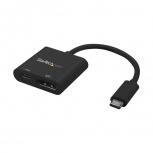 StarTech.com Adaptador de Video Externo USB-C Macho - DisplayPort Hembra, Negro