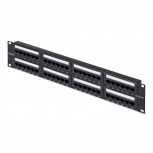StarTech.com Panel de Parcheo Cat6, 48 Puertos RJ-45, 2U