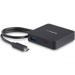StarTech.com Docking Station USB-C con Gigabit Ethernet, HDMI 4K, Negro - Imagen adicional 1