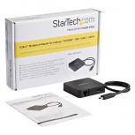 StarTech.com Docking Station USB-C con Gigabit Ethernet, HDMI 4K, Negro - Imagen adicional 6
