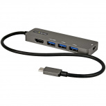 StarTech.com Docking Station DKT30CHPD3 USB-C, 3x USB A 3.0, 1x HDMI